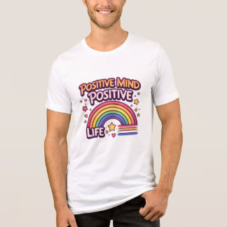T-shirt En Tri-matière Positive Mind Positive Life