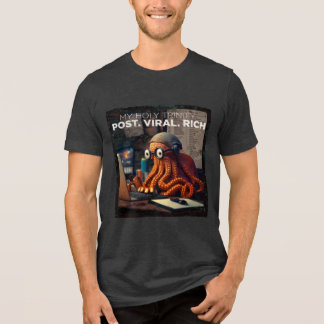 T-shirt En Tri-matière Post Viral Rich - Gamer de calmar