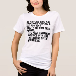 T-shirt En Tri-matière Pour chaque attitude de chat
