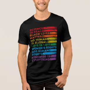 T-shirt En Tri-matière Pour l'égalité pour la démocratie pour tous