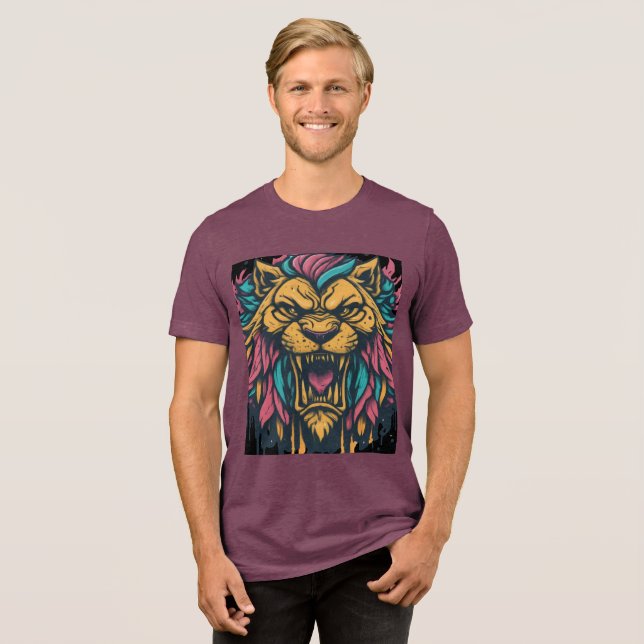 T-shirt En Tri-matière Pourcentage (Recto plein)
