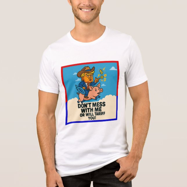 T-shirt En Tri-matière Président appliquer des tarifs à tous (Recto)
