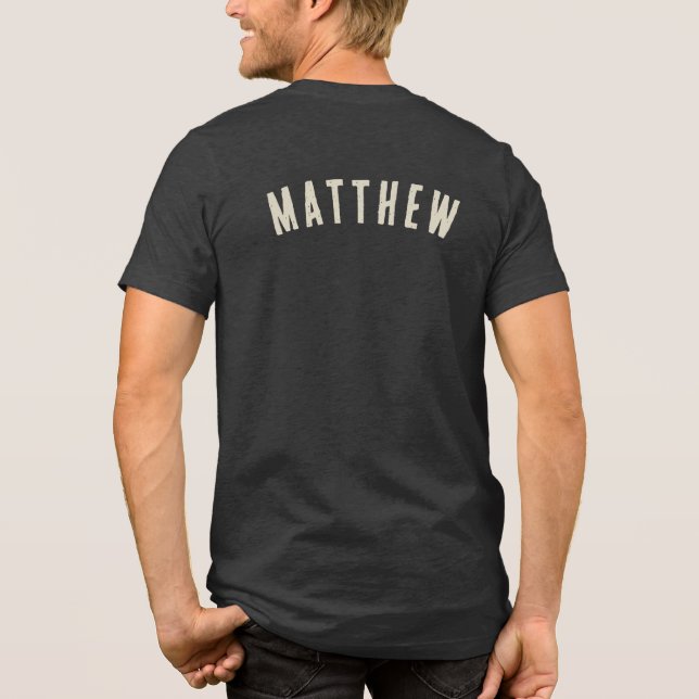 T-shirt En Tri-matière Président du conseil Darts Expert Dartboard Nom (Verso)