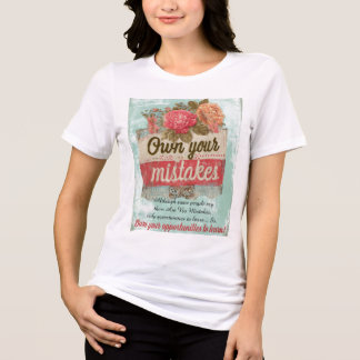 T-shirt En Tri-matière Propre Vos Erreurs