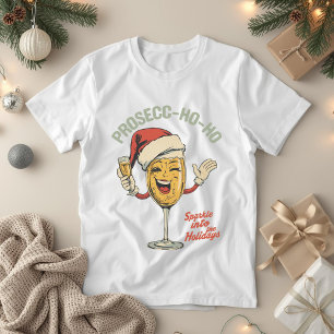 T-shirt En Tri-matière Prosecc-ho-ho – Drôle de jeu de mots sur le prosec
