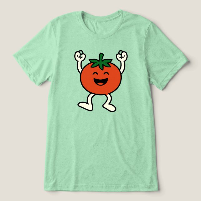 T-shirt En Tri-matière Puissance de tomate (Design Recto)
