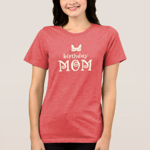 T-shirt En Tri-matière pyjama party d'anniversaire maman vintage 