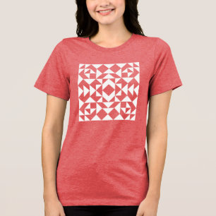 T-shirt En Tri-matière Quilt Block Quilting Cadeau de couture pour Quilte