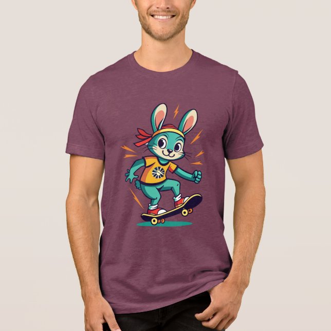 T-shirt En Tri-matière Rabbit Play (Recto)