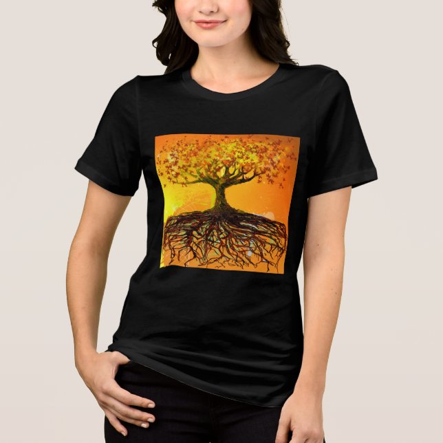 T-shirt En Tri-matière Racines de l'amour (Recto)