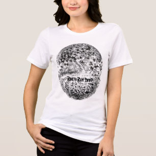 T-shirt En Tri-matière Racines foncées