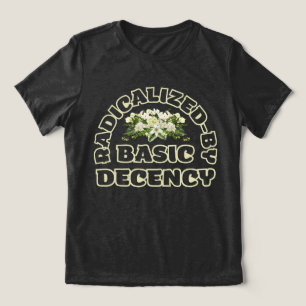 T-shirt En Tri-matière radicalisé par la décence de base