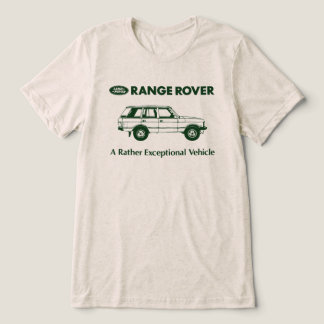 T-shirt En Tri-matière Range Rover - Un Véhicule Vraiment Exceptionnel