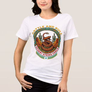 T-shirt En Tri-matière Rattle And Rule Desert Strike Force