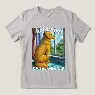 T-shirt En Tri-matière récupérateur doré