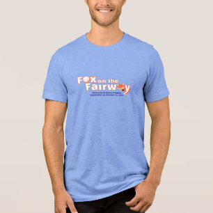 T-shirt En Tri-matière Renard sur le fairway - Hommes - Chemise bleue