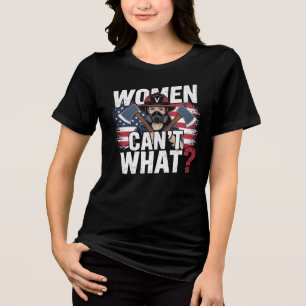T-shirt En Tri-matière Renforcement des femmes pompiers