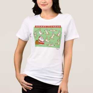 T-shirt En Tri-matière Rennes d'exercice Joyeux Fitness par Sandra Boynto