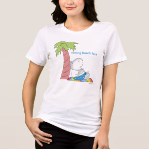 T-shirt En Tri-matière REPOS PLAGE FACE ventre bouton hippo Boynton
