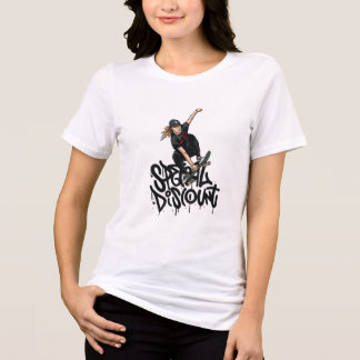 T-shirt En Tri-matière Reste Forte, Reste Fière"