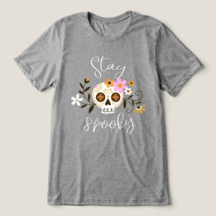 T-shirt En Tri-matière Restez Éffrayant