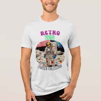 T-SHIRT  EN TRI-MATIÈRE RETRO 1969 - RETRO REVIVAL (COLLECTION LIMITÉE)