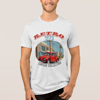 T-SHIRT  EN TRI-MATIÈRE RETRO 1973 - RETRO REVIVAL (COLLECTION LIMITÉE)