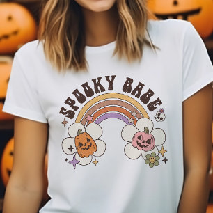 T-shirt En Tri-matière Rétro Spooky Babe Halloween