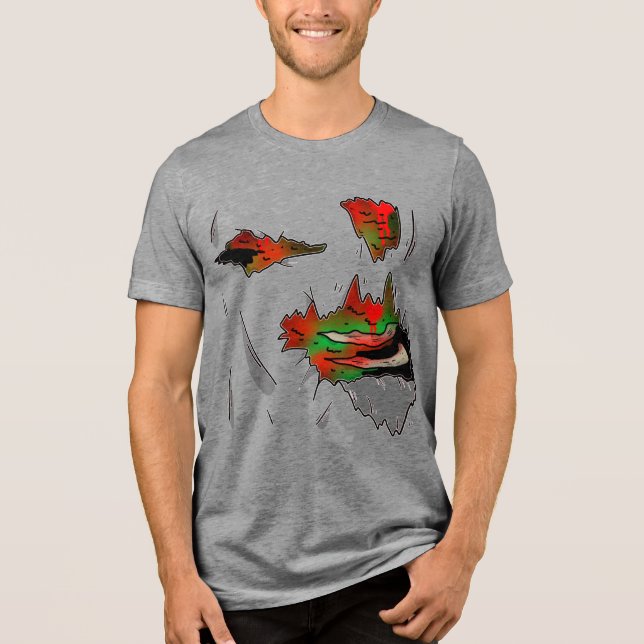 T-shirt En Tri-matière Révélation de mort-vivant (Recto)