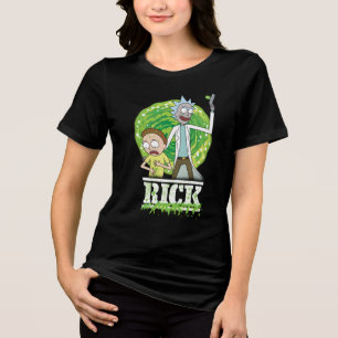 T-shirt En Tri-matière RICK ET MORTY™ Éclat vert