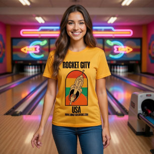 T-shirt En Tri-matière Rocket City USA 1