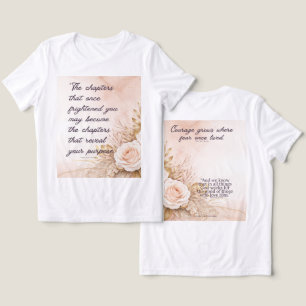T-shirt En Tri-matière Romains 8:28 Foi