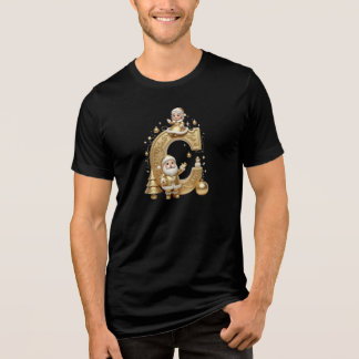 T-shirt En Tri-matière Royal Gold C Luxury Santa Unisex Triblend Tee