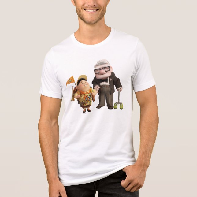 T-shirt En Tri-matière Russell et Carl de Disney Pixar UP ! (Recto)