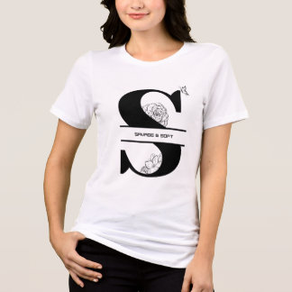 T-shirt En Tri-matière S est pour Savage & Soft - Fusion Florale Tee"