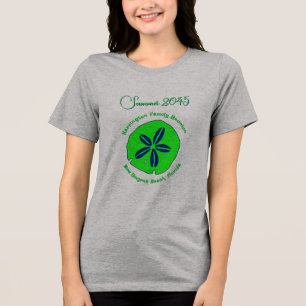 T-shirt En Tri-matière Sable Dollar Keepsaké Famille Réunion