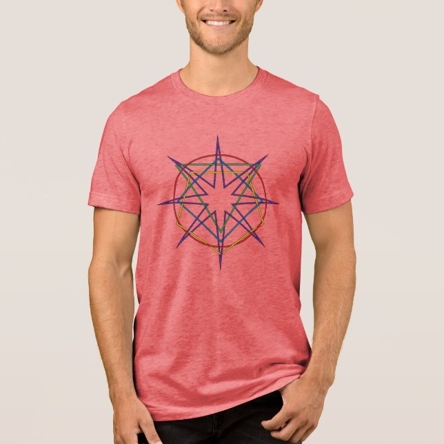 T-shirt En Tri-matière Sacred Geometry Sigil (Recto)