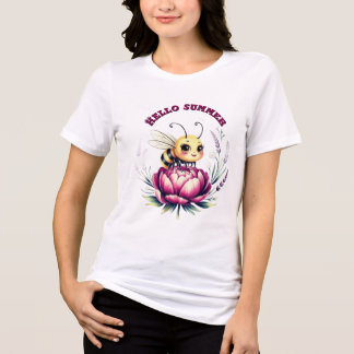T-shirt En Tri-matière Salut été bodysuit bébé