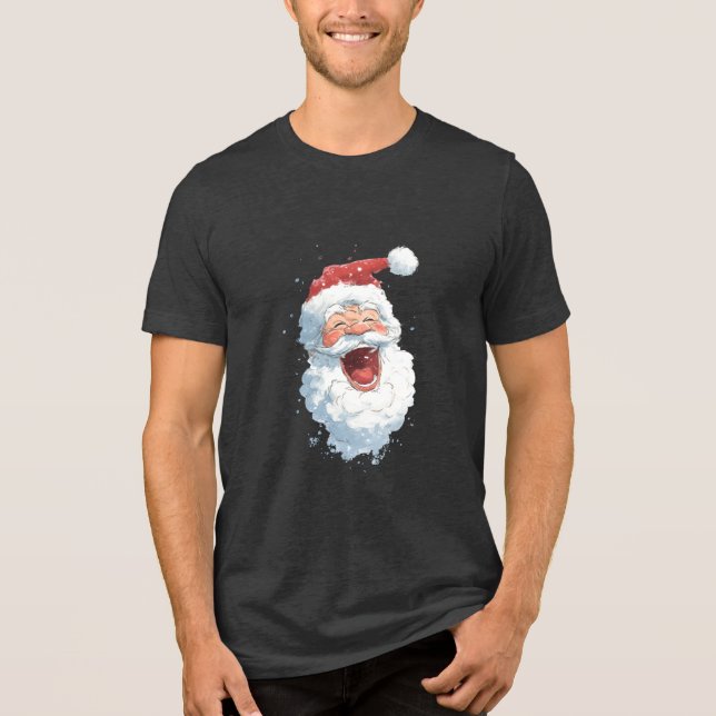 T-shirt En Tri-matière Santa Claus  (Recto)