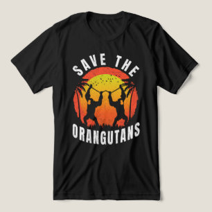T-shirt En Tri-matière Sauvez Les Orangutans