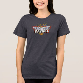 T-SHIRT EN TRI-MATIÈRE SAVAGE-74