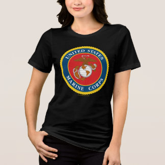 T-shirt En Tri-matière Sceau du Corps des Marines - plat