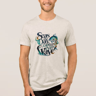 T-shirt En Tri-matière Seas the Day – Tee-shirt de poisson océanique arti