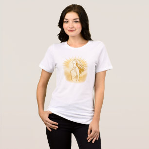 T-shirt En Tri-matière S'élever dans la confiance — Ligne d'autonomisatio