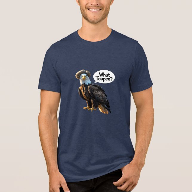 T-shirt En Tri-matière Self-Conscious Bald Eagle (Recto)