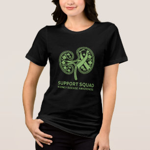 T-shirt En Tri-matière Sensibilisation à la maladie rénale de l'équipe de