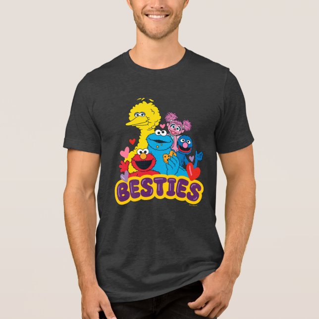T-shirt En Tri-matière Sesame Street Valentine Besoins (Recto)