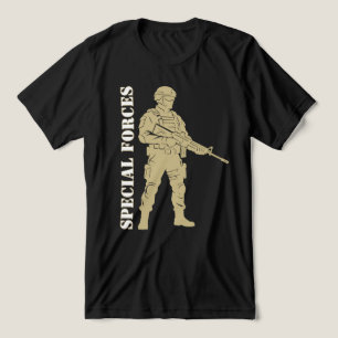 T-shirt En Tri-matière Silhouette d'opérateur d'élite vétéran des forces