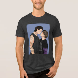 T-shirt En Tri-matière Silver Sweet St Cobalt