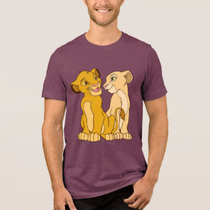 T-shirt En Tri-matière Simba et Nala Disney